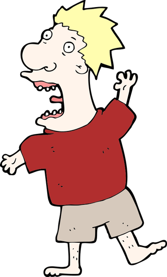 Choking Man - Comics (332x550)