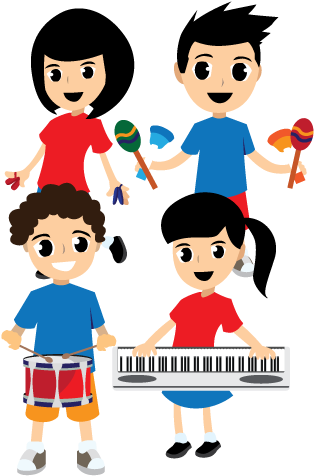 Cute And Exciting Recitals Are Expected At The End - Cartoon (350x500)