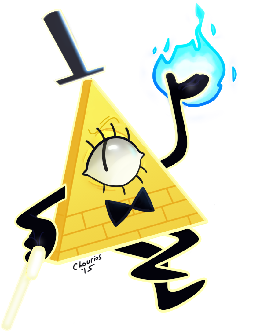 Bill Cipher From Gravity Falls - Fan Art (1263x1331)