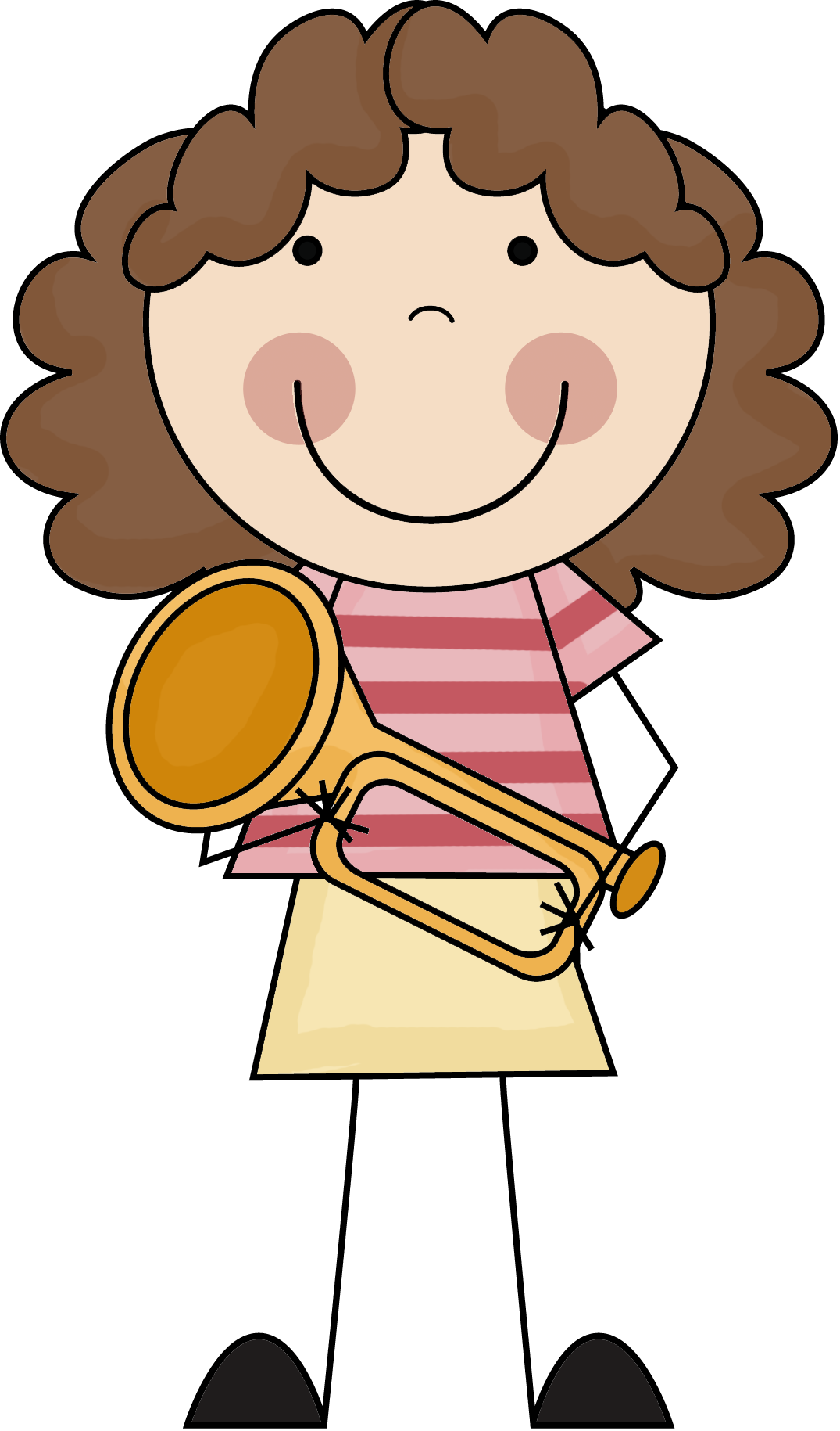 Music Units - Trompeter - Weibliche T-shirts Und Geschenke Postkarte (1075x1829)