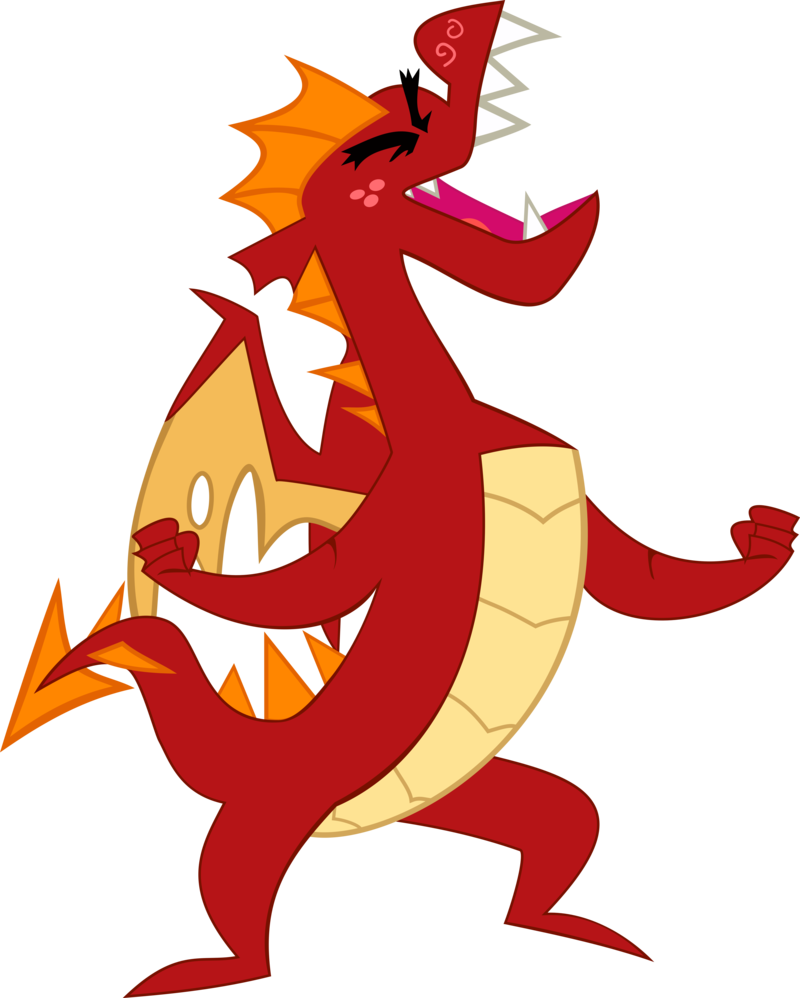 Garble The Dragon By Dutchcrafter - Mlp Garble Vector (800x998)