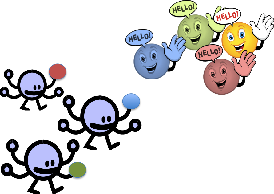 Graphics From Microsoft Clip Art - Hello Smiley Face (891x630)