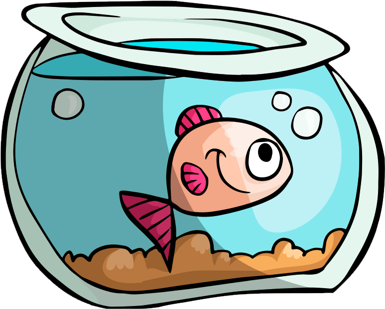 Tank Cartoon Png Download - تنگ ماهی عید Png (854x722)