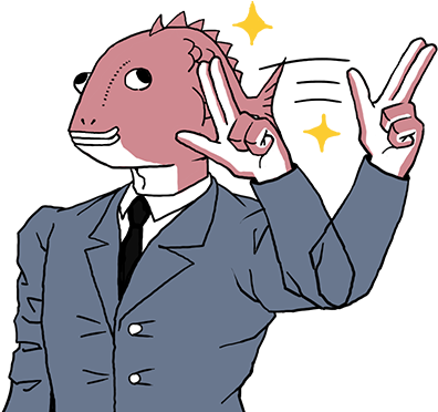 Business Fish Sticker Messages Sticker-9 - Business Fish Man Line Sticker (420x420)
