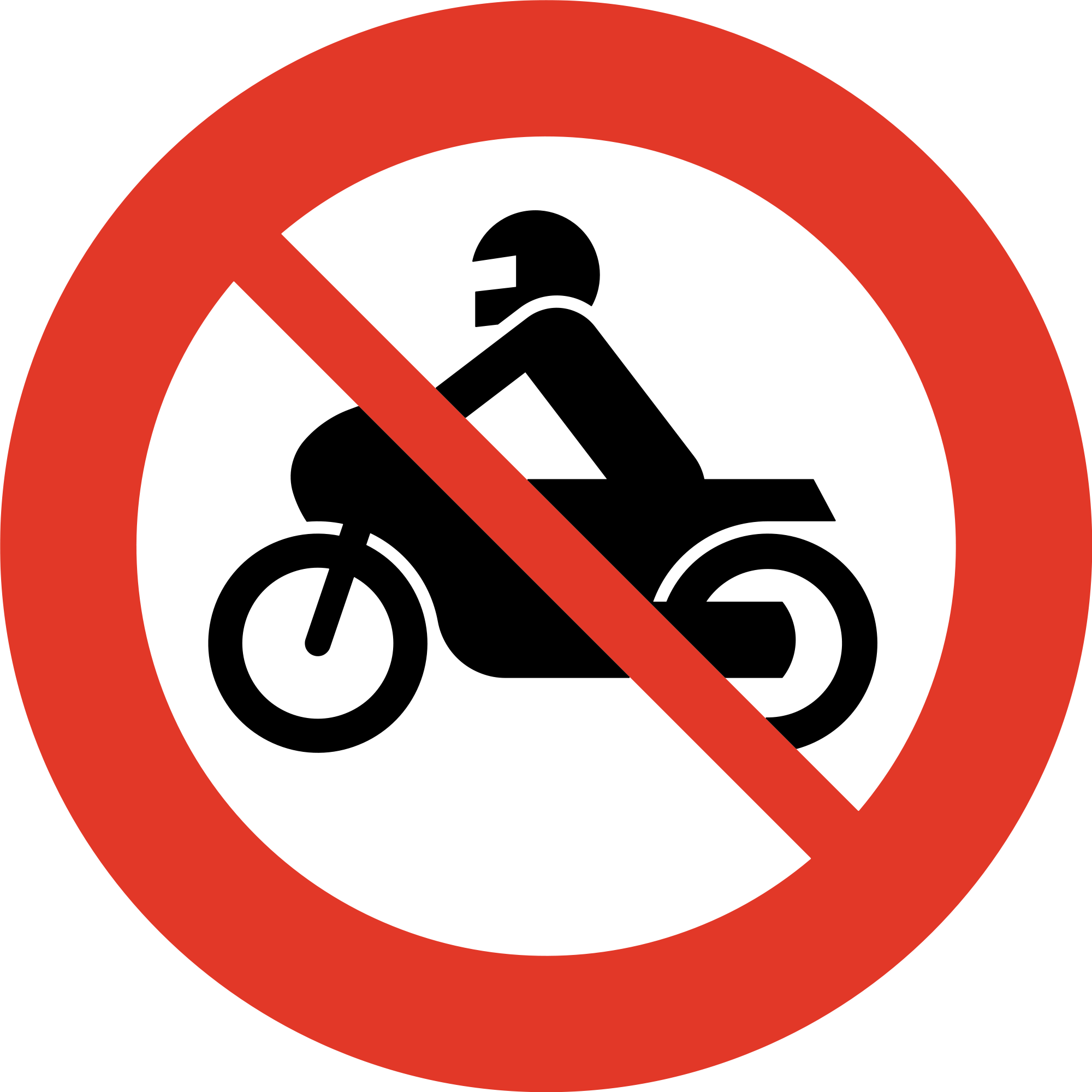No Motorcycles Allowed - New York Times App Icon (2000x2000)