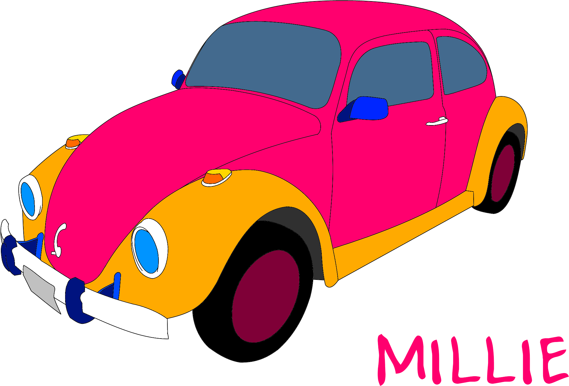 Millie The Vw Beetle Non Render - Volkswagen (2048x1536)