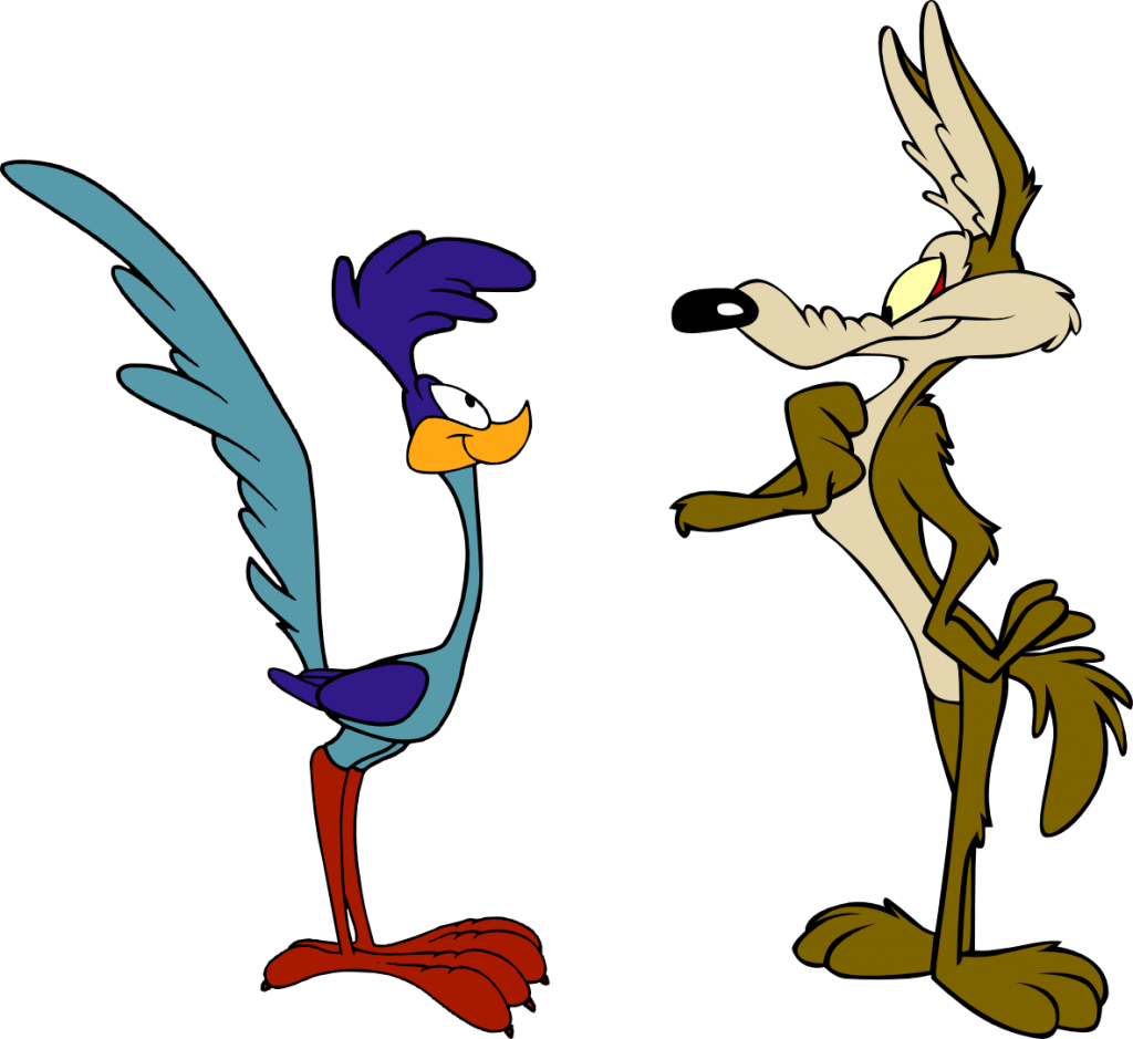 The Coyote And Roadrunner - Wile E Coyote And Road Runner (1024x939)