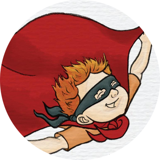 I Reached The Door Just In Time To See Our Three Year-old, - Cartoon (525x525)