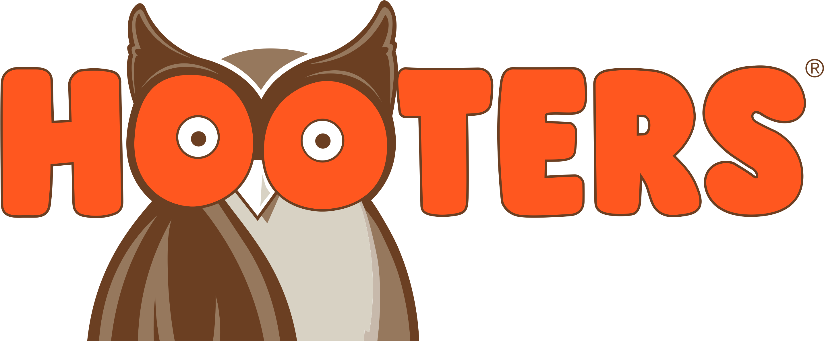 Hooters South Africa - Hooters Logo (2996x1200)