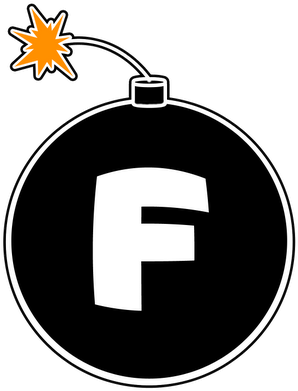 Fbomb - Cuss Word Clip Art (400x400)