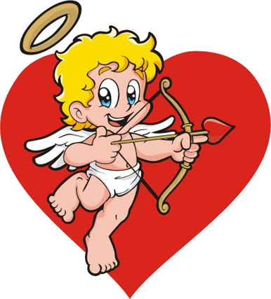 Cupido San Valentin - Cupido 14 De Febrero (386x427)