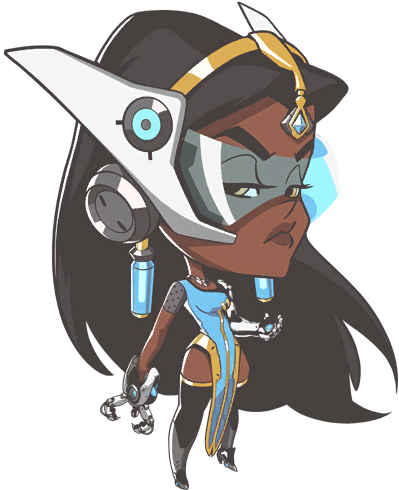 Overwatch Caricature - Google Search - Overwatch Symmetra Cute Spray (512x512)