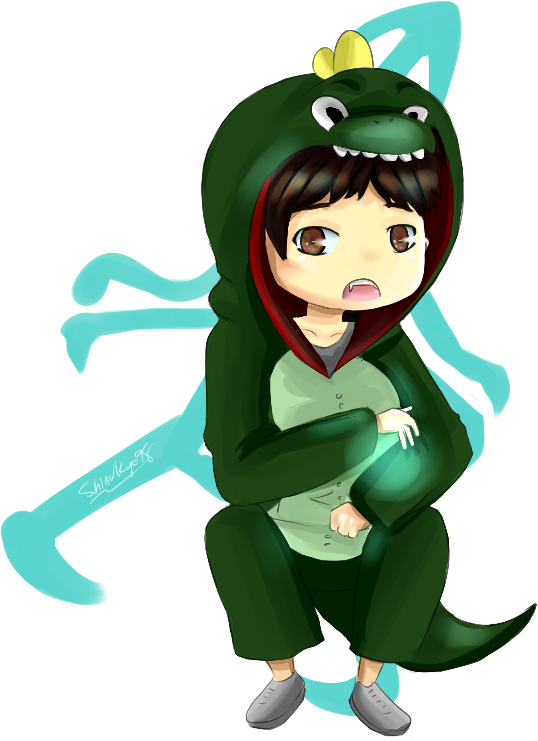 Yoda, The One Who Does Everything - Cartoon (3000x3000)