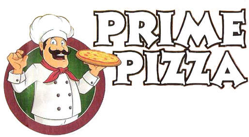 Prime Pizza Logo - Prime Pizza Logo (547x300)