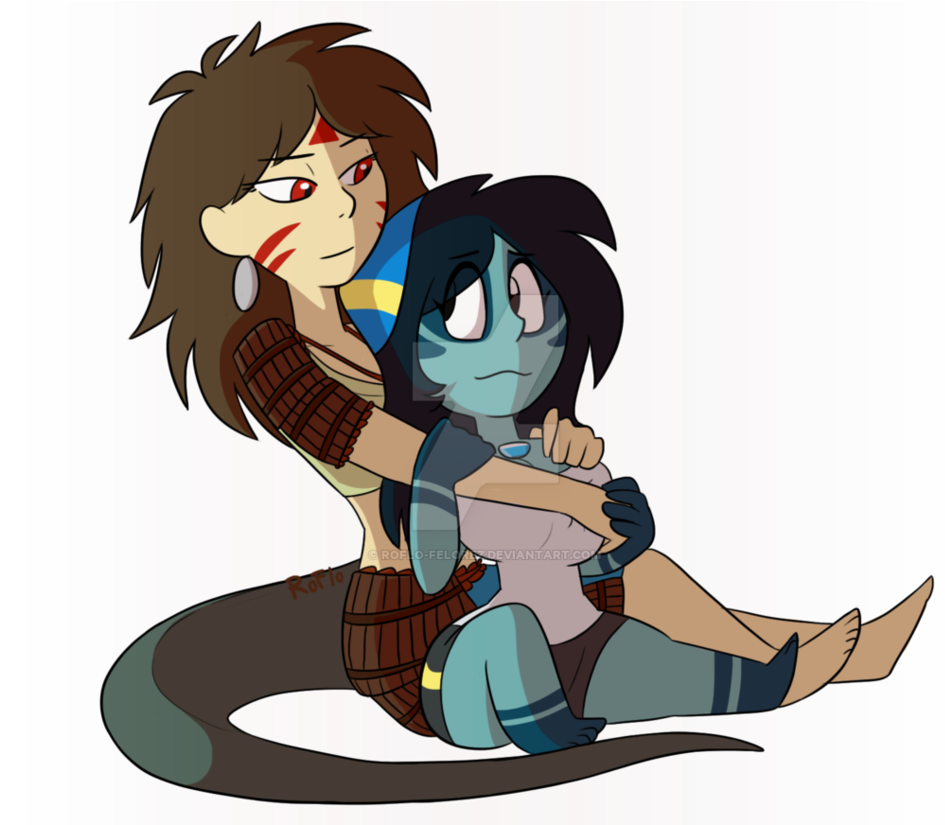 Commission Apatite X Nara By Roflo-felorez - Cartoon (969x824)
