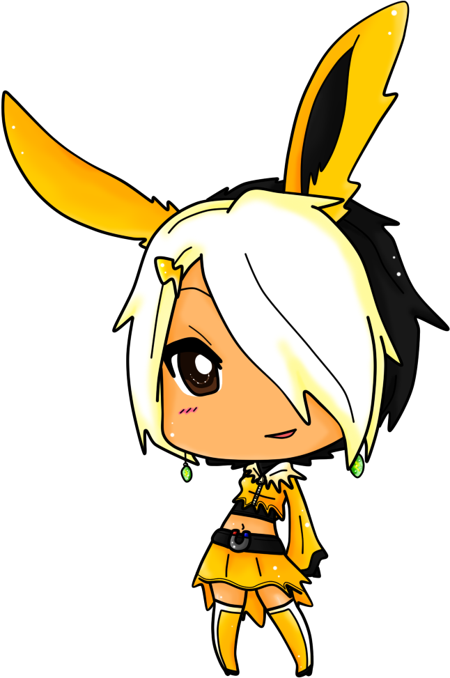 Jolteon Chibi By Septic-kitty - Jolteon (654x987)