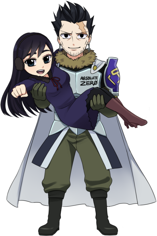 Silver And Mika Fullbuster By Rarity-princess - Cartoon (900x850)