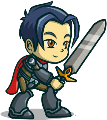 Genki And The Dragon Blade - Karakter Game (600x500)