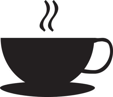 Cup Coffee Cup Aroma Cafe Coffee Beans Cof - Fincan Vektör (397x340)
