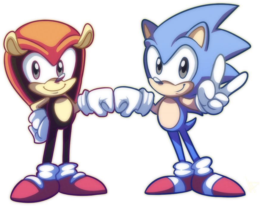 Teamwork By Vaporotem - Mighty The Armadillo Fanart (935x771)