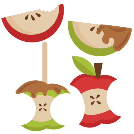 Candied Apples Set Svg Cutting Files For Scrapbooking - Scalable Vector Graphics (432x432)