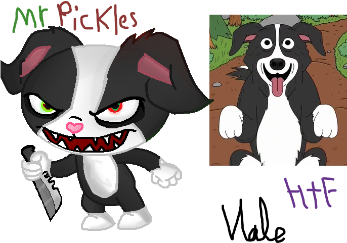 Mr Pickles Version Htf By Vale1hdz - Mr Pickles Happy Tree Friends (712x498)