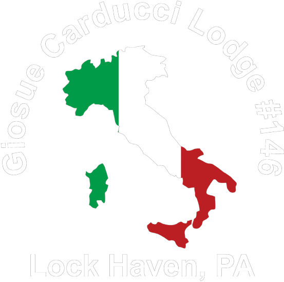 Sons And Daughters Of Italy Lh - Map Of Italy (590x582)