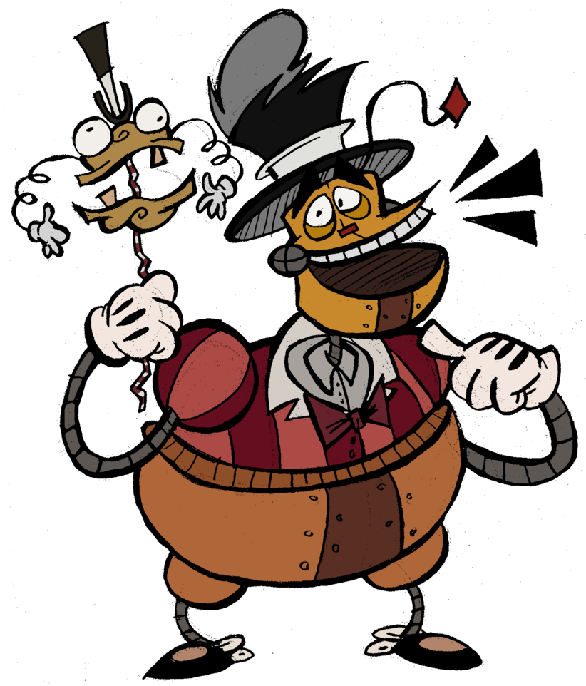 Chocolate-nuts Charlie And Mr - Cartoon (822x973)