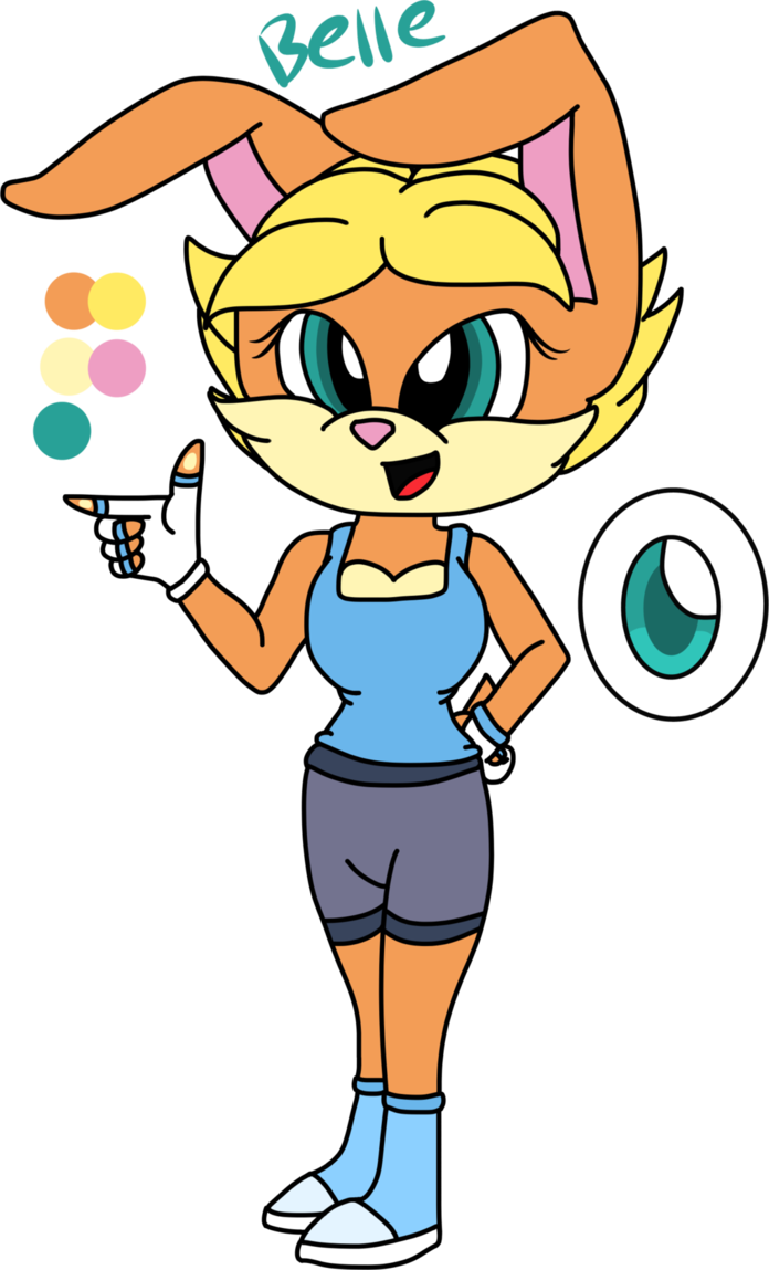 Sonic Next Gen- Belle D'coolette By Rosiepie15 - Sonic The Hedgehog (696x1149)