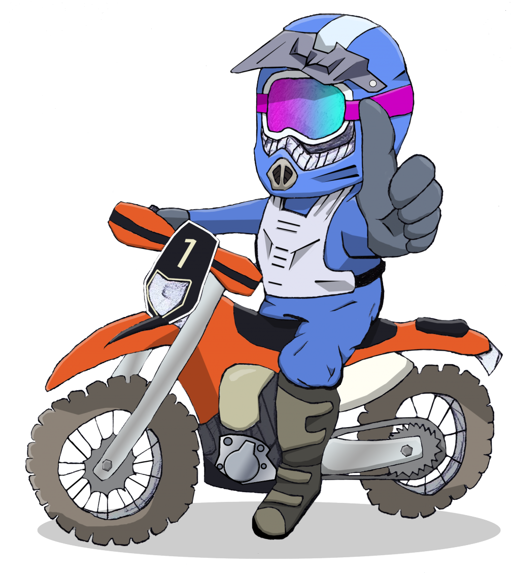 Please Contact Brisbane Dirt Bike Rentals For Further - Cartoon Dirt Bike Rider (1024x1161)