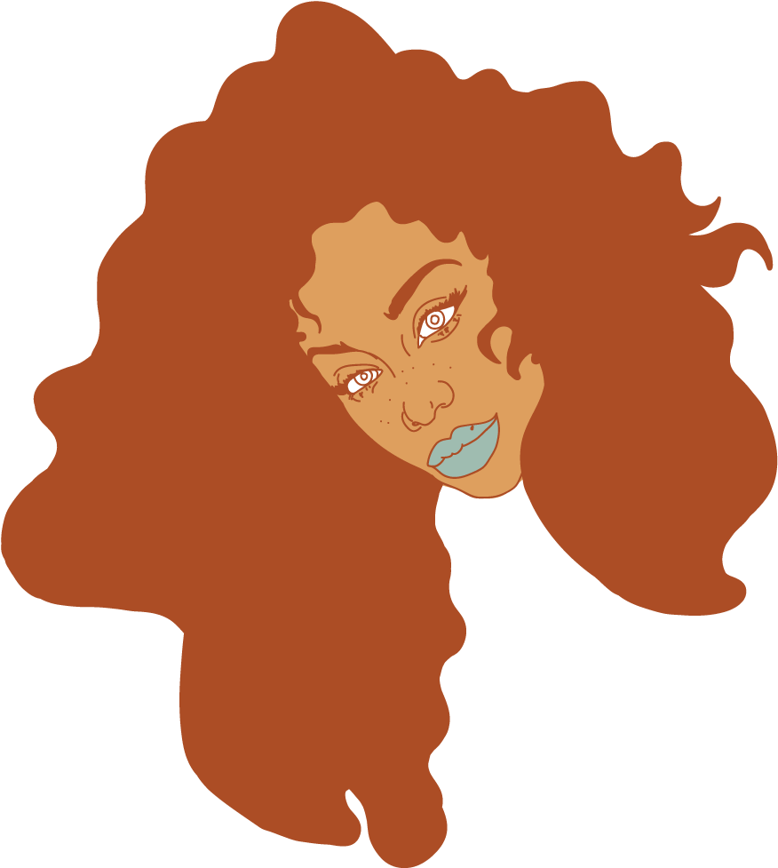 [it's A Head Without A Body, So It Floats] - Illustration (899x1000)