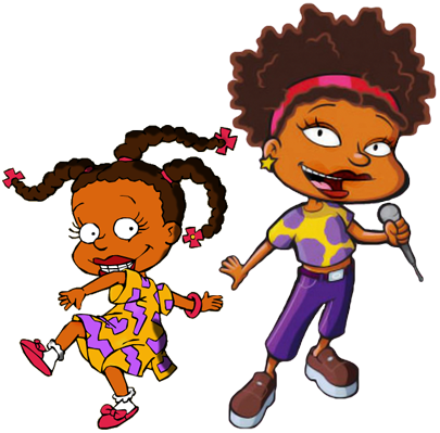 Susie Carmichael From Rugrats - Black Girl From Rugrats (405x399)