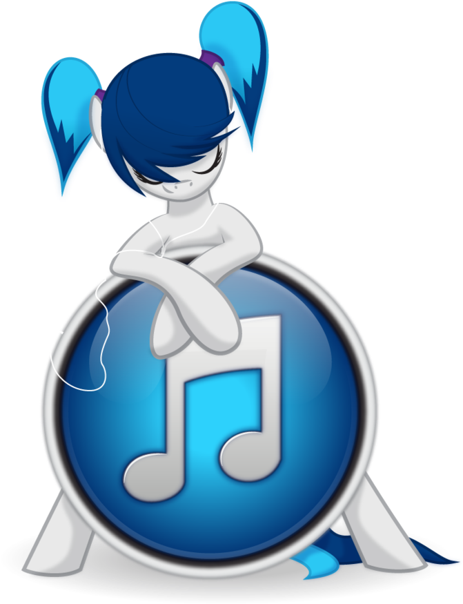 My Little Itunes By Parallaxmlp - Itunes (894x894)