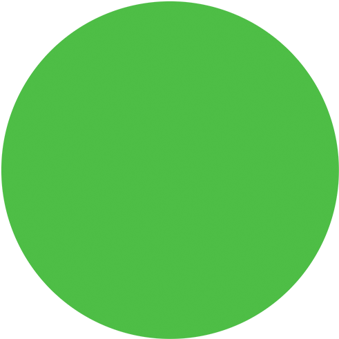 More Views - Green Circle Svg (500x500)
