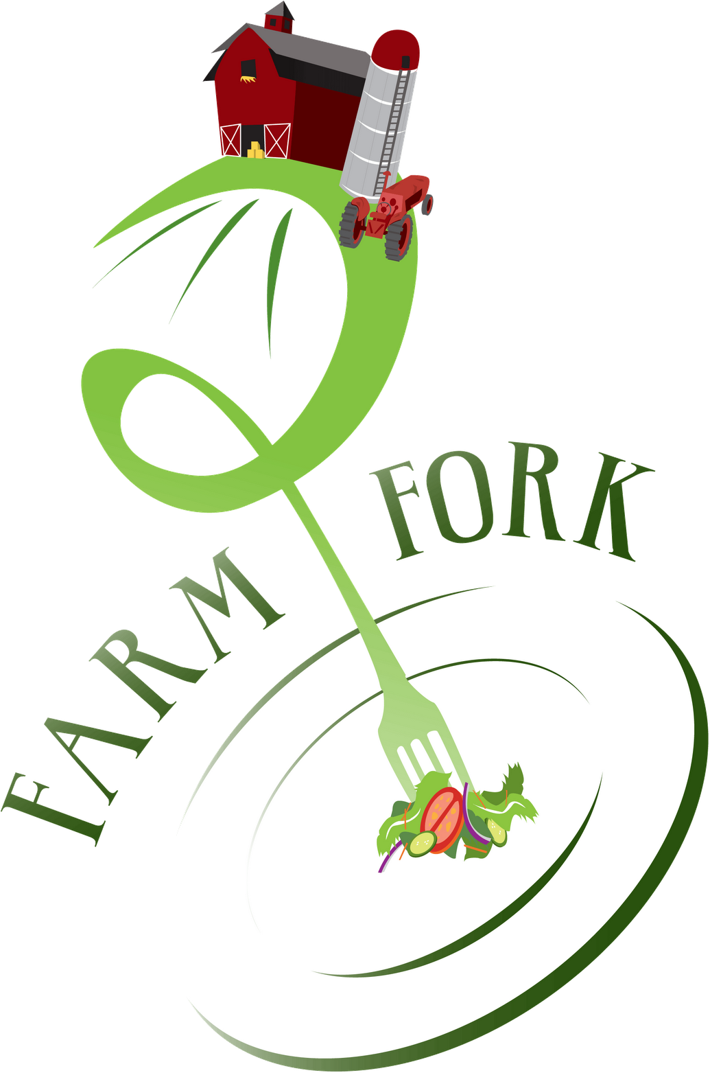 Farm Clipart Fork - Food Safety Farm To Fork (1087x1600)