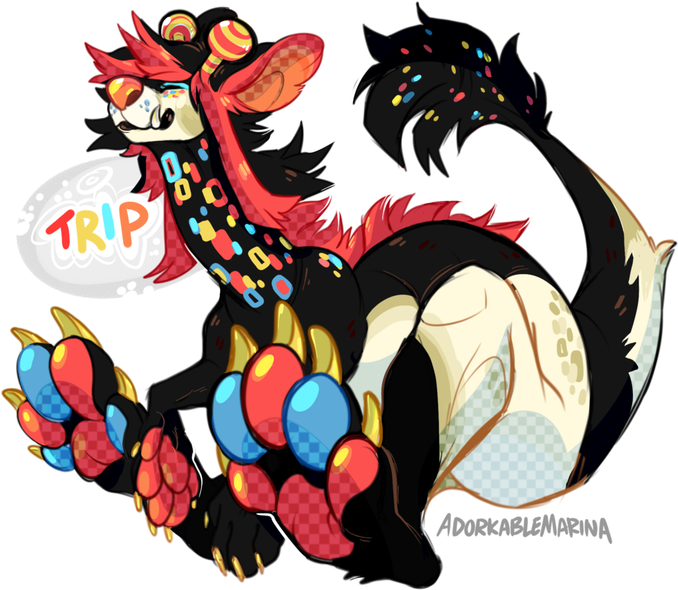 Trip By Adorkablemarina Myo Giraffaroo - Chapter 4 Batim Fanart Contest (1024x1024)