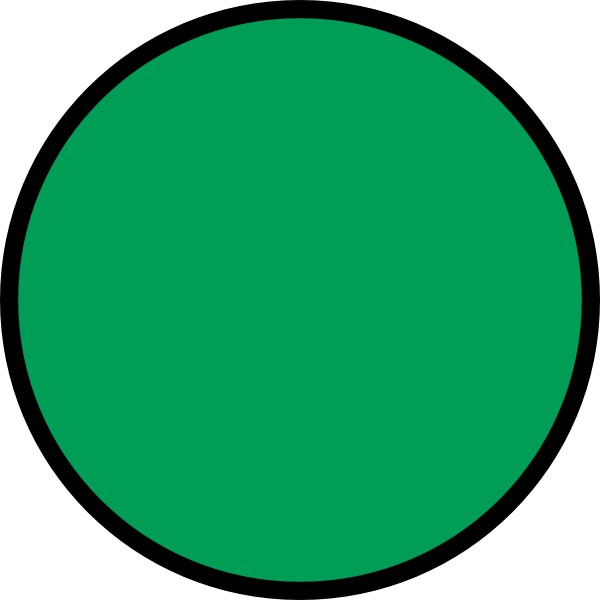 Green Circle Clip Art (1000x1000)