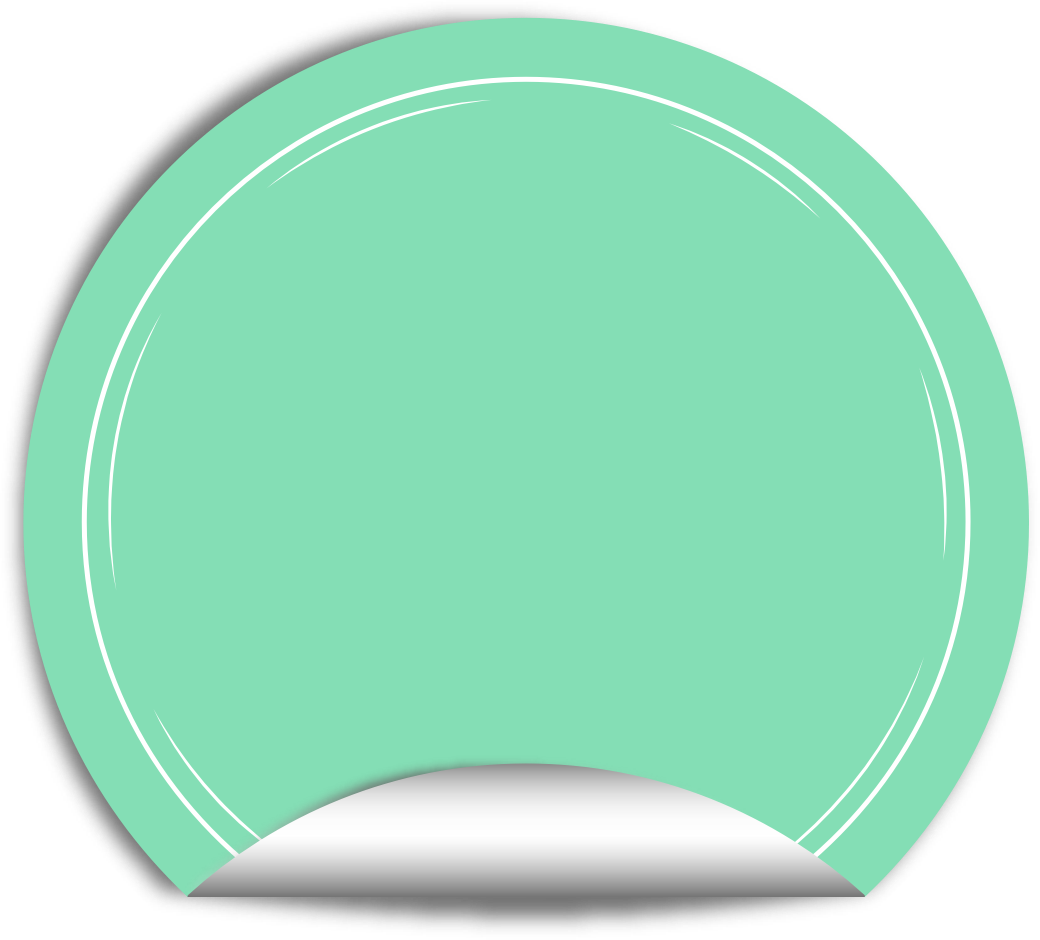 Sticker Clip Art Medium Size - Sticker Peel Png (1040x940)