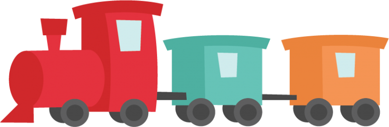 Train Svg Cutting File Train Svg Cut File For Scrapbooking - Miss Kate Cuttables Train (800x263)