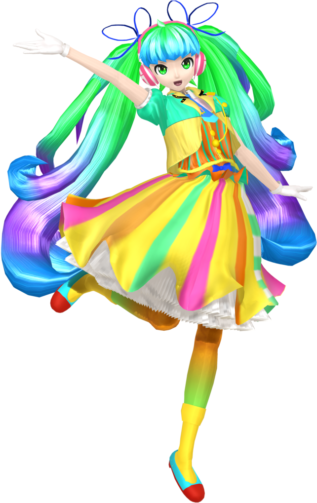 Trip The Light Fantastic Miku Done By Sangabc - Gaikotsu Gakudan To Riria Fanart (1024x1024)