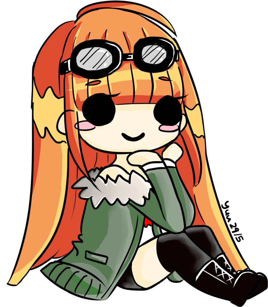 Yuusaysso 14 0 Smol Lil Futaba Sakura By Yuusaysso - Drawing (1024x1088)