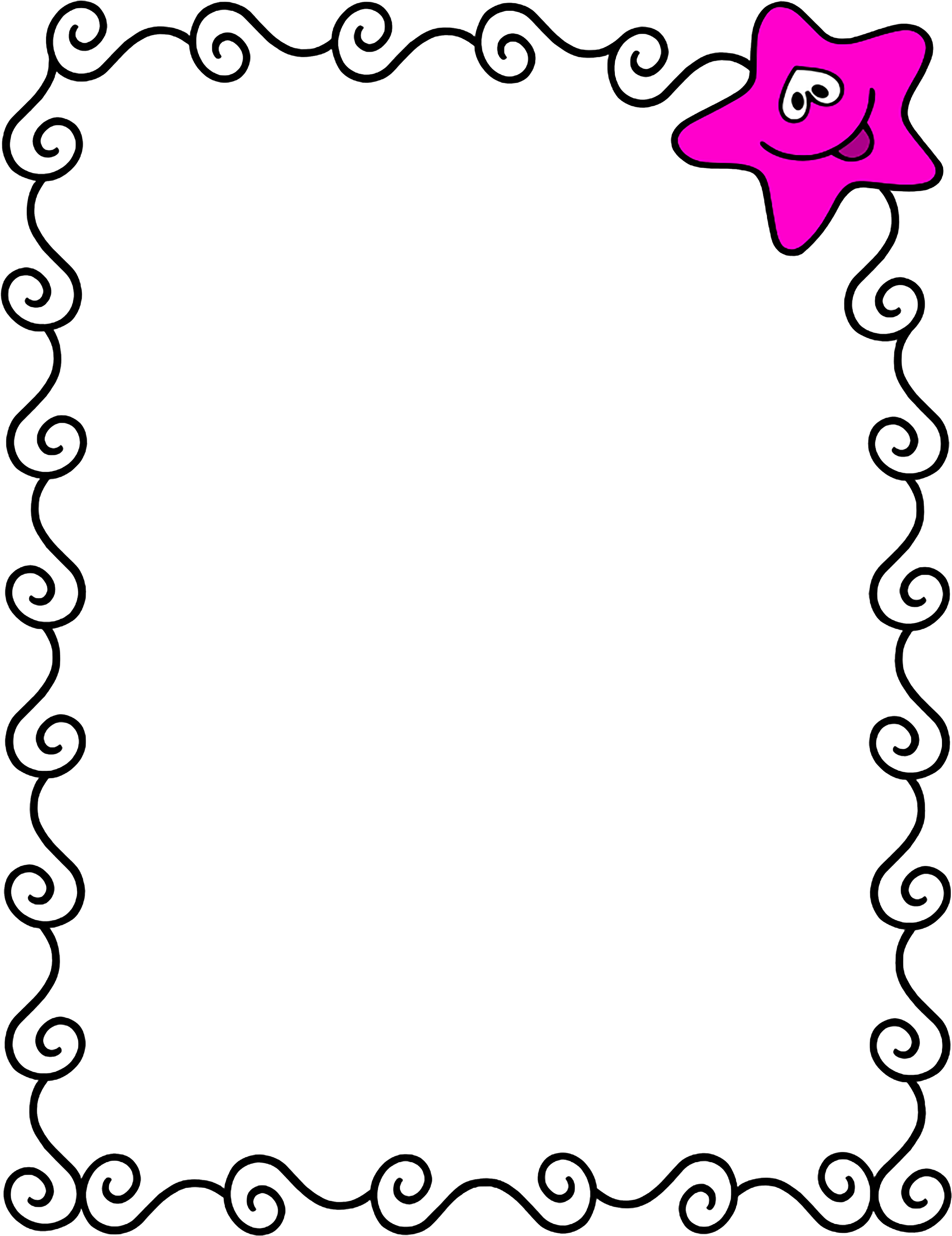 *✿**✿*frame*✿**✿* - Borders And Frames For Kids Clipart (2550x3300)