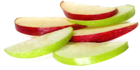 Trail Mix Cliparts - Sliced Apples (640x480)