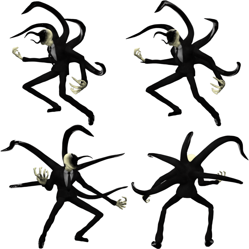 Slenderman Resource/stock 3 By Dimelotu - Slenderman With Transparent Background (894x894)