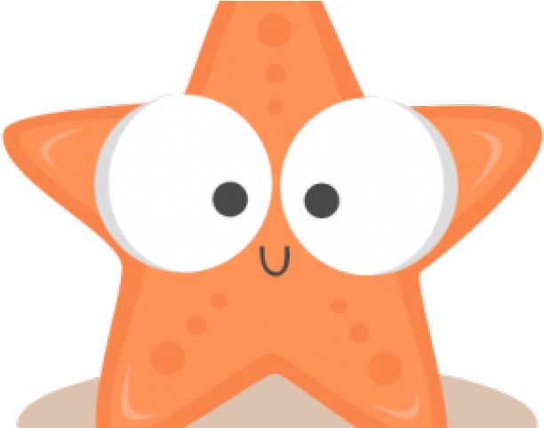 Jellyfish Clipart Cute Star Fish - Starfish Clipart Png (640x480)