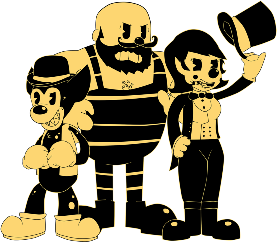 Gamerboy123456 Carny Group By Gamerboy123456 - Bendy And The Ink Machine Bootleg Bart (944x847)