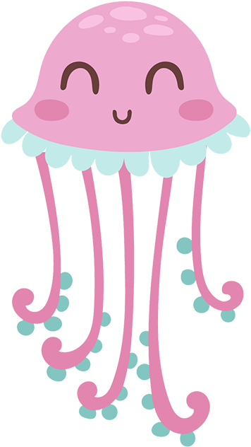 Img - Jellyfish Cartoon (450x655)