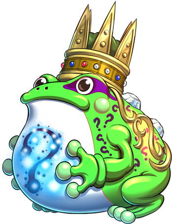 Mystery Frog - Brave Frontier Type Change (377x478)