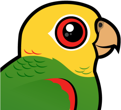 Also Known As - Yellow Head Amazon Png (440x440)