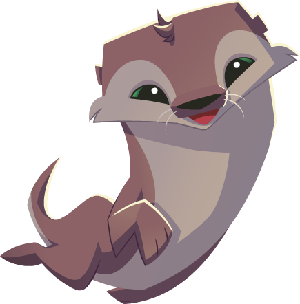 Animal Jam, Foxes And Animal - Animal Jam Otter (435x442)